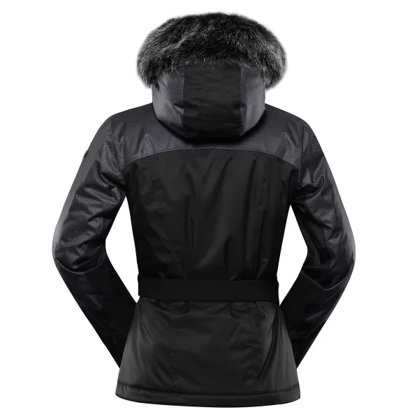  Ladies 'Skijacke ALPINE PRO OLADA LJCB603 SCHWARZ 