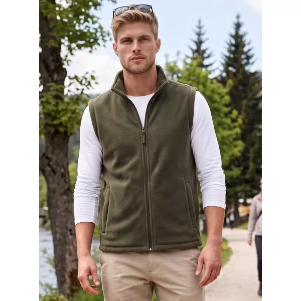  Unisex Vest Fleece ALTISPORT NoPrint NP/ALU815 MILITÄR 