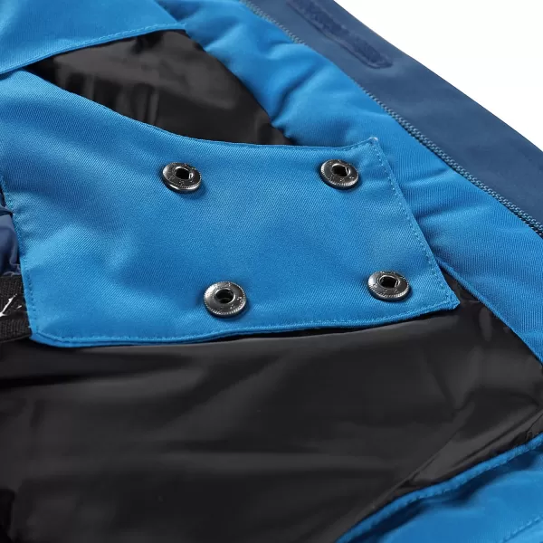  Herren -Skijacke ALPINE PRO DEAR MJCD695 BLUE MYKONOS 