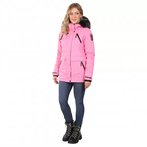  Damenjacke ALPINE PRO WERDA LJCD644 ROSA 