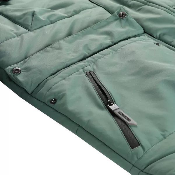  Jacke ALPINE PRO WERD MJCD681 GRÜN 