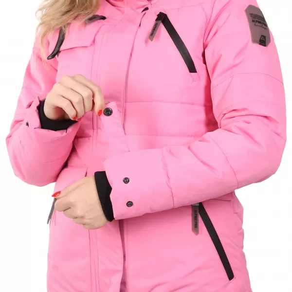  Damenjacke ALPINE PRO WERDA LJCD644 ROSA 