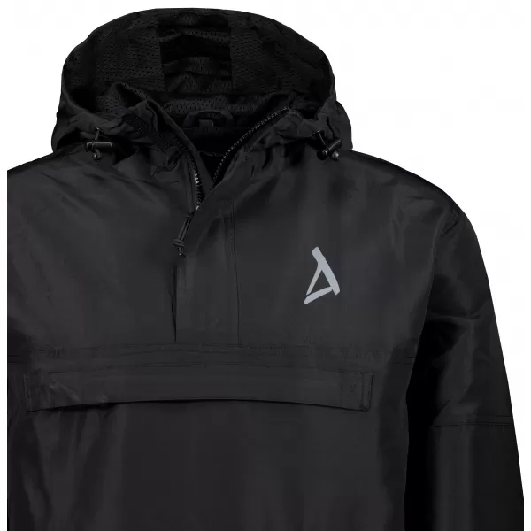  Herrenwindjacke über dem Kopf ALTISPORT BYB/ALM002B3162 SCHWARZ 