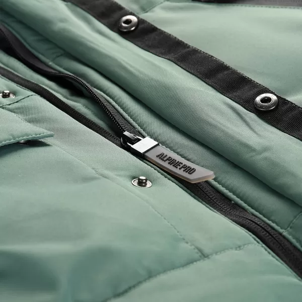  Jacke ALPINE PRO WERD MJCD681 GRÜN 