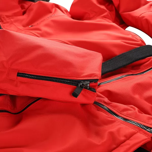  Ladies 'Skijacke ALPINE PRO OLADA LJCB603 OLYMPISCHES ROT 