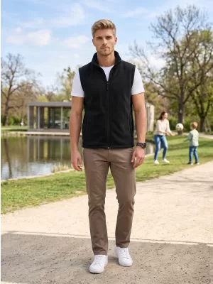 Unisex Vest Fleece ALTISPORT NoPrint NP/ALU815 SCHWARZ