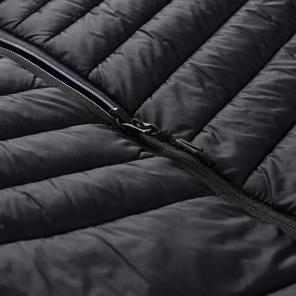  Doppelseitige Hi-Thherm-Jacke von Männern ALPINE PRO EROM MJCD628 SCHWARZ 