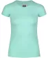 Damen-T-Shirt aus Baumwolle NORDBLANC STICKER NBFLT8146 HELLGRÜN