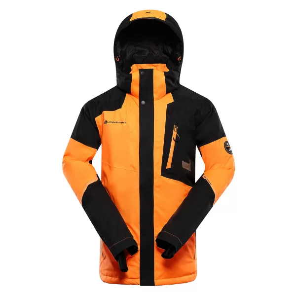  Herren -Skijacke ALPINE PRO DEAR MJCD695 NEON 