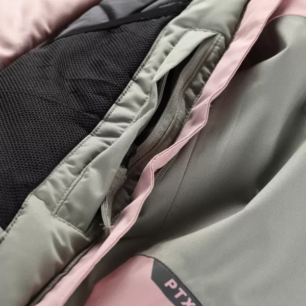  Ladies 'Skijacke ALPINE PRO DEARA LJCD654 GRAU 