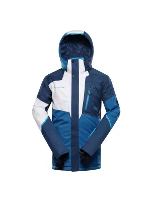 Herren -Skijacke ALPINE PRO DEAR MJCD695 BLUE MYKONOS