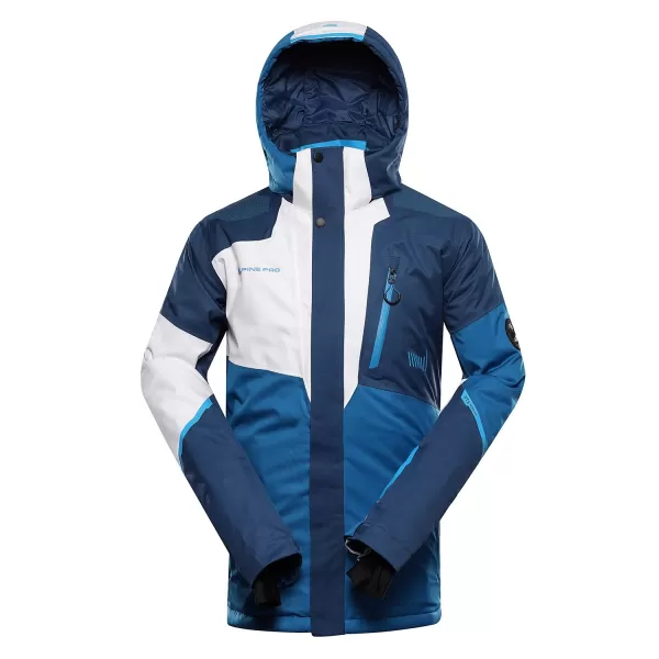  Herren -Skijacke ALPINE PRO DEAR MJCD695 BLUE MYKONOS 