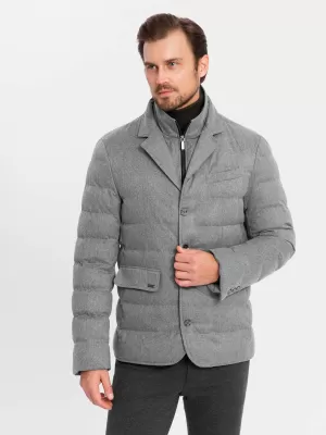 Jacke OMBRE OM-JALP-0170 GRAU