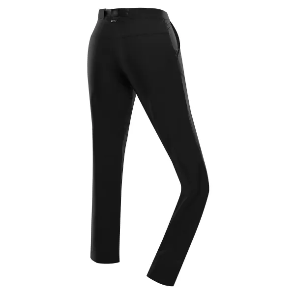  Frauen -Softshell -Hosen ALPINE PRO CORBA LPAD663 SCHWARZ 