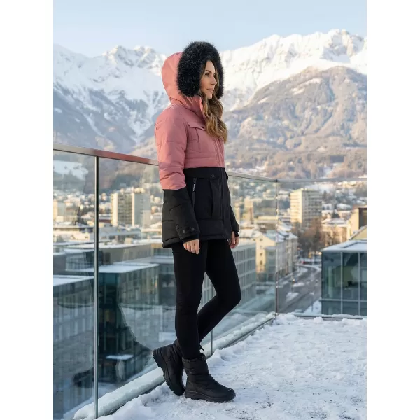  Damenjacke ALPINE PRO EGYPA LJCB592 ROSA 