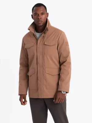 Jacke OMBRE OM-JALP-0167 HELLBRAUN