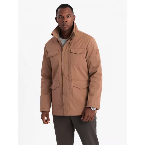  Jacke OMBRE OM-JALP-0167 HELLBRAUN 