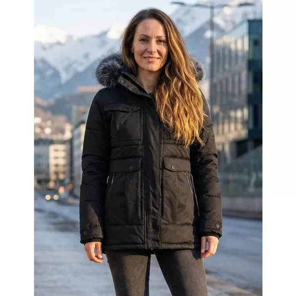  Damenjacke ALPINE PRO EGYPA LJCB592 SCHWARZ 