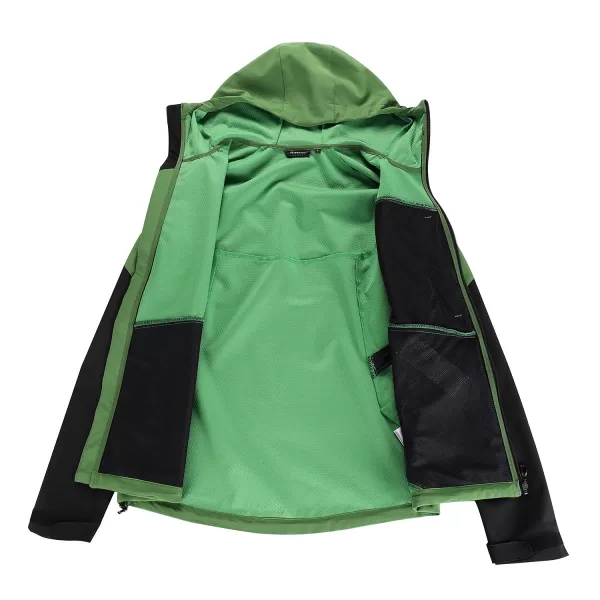  Herren -Softshelljacke ALPINE PRO ESPRIT MJCD622 GRÜN 