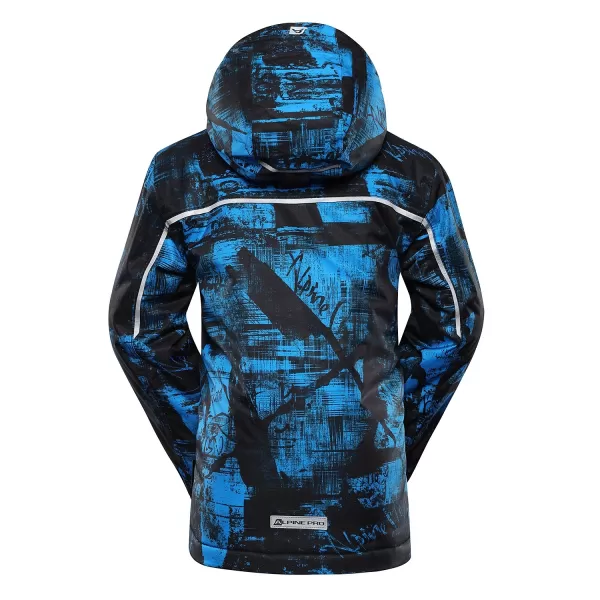  Skijacke ALPINE PRO EDERO KJCB307 ELEKTRISCH BLAU 