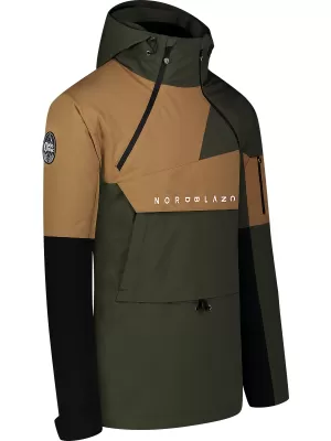 Herren-Winterjacke NORDBLANC SNOWPACK NBWJM8124 ARMEEGRÜN