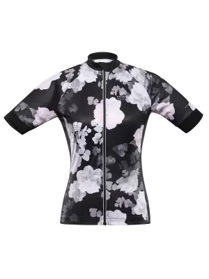 Damenradtrikot ALPINE PRO SAGENA LTSC971 SCHWARZ
