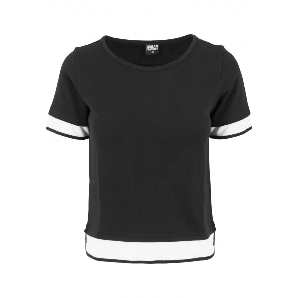  Hemd URBAN CLASSICS TB1197 SCHWARZ/WEIß 