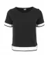 Hemd URBAN CLASSICS TB1197 SCHWARZ/WEIß
