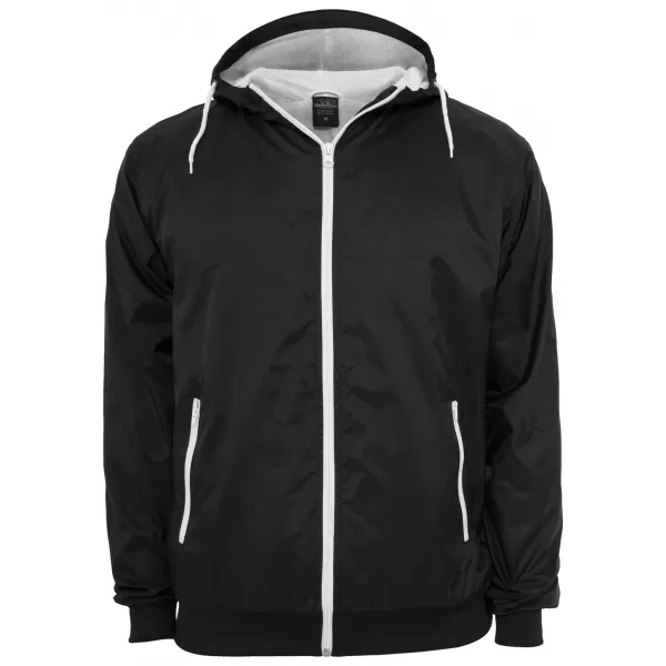  Jacke URBAN CLASSICS TB147 SCHWARZ/WEIß 