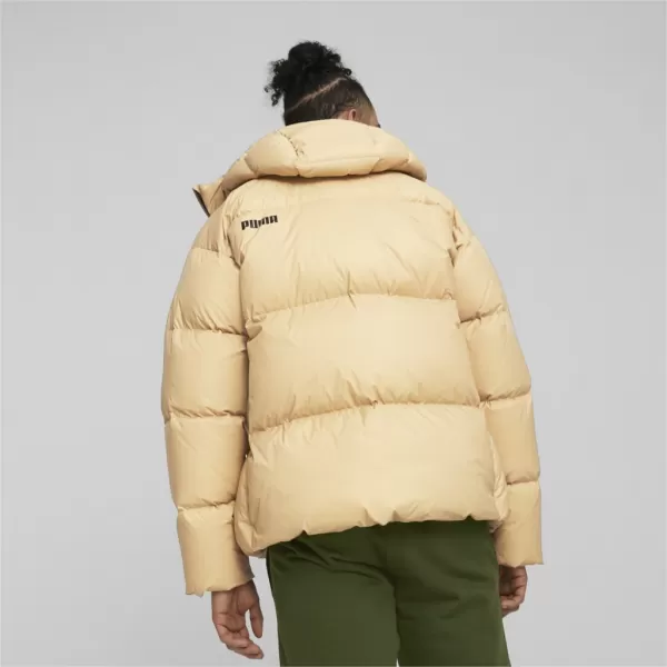  Herrenjacke PUMA HOODED ULTRA DOWN PUFFER JACKET BEIGE 