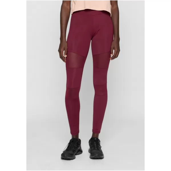  Leggings für Damen URBAN CLASSICS PP1174 SCHWARZ/PORT 