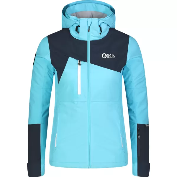  Damen-Skijacke NORDBLANC FROZEN NBWJL8125 HELLBLAU 