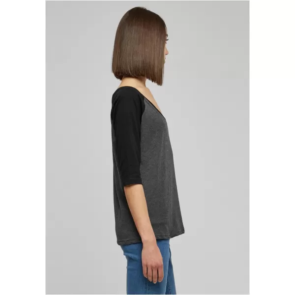  Hemd URBAN CLASSICS TB733 HOLZKOHLE/SCHWARZ 