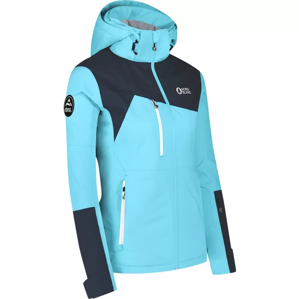  Damen-Skijacke NORDBLANC FROZEN NBWJL8125 HELLBLAU 