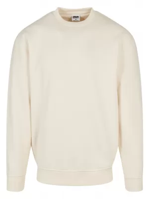 Herren -Sweatshirt URBAN CLASSICS TB014E WEIß/SAND