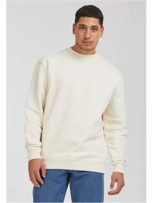 Herren -Sweatshirt URBAN CLASSICS TB014E WEIß/SAND