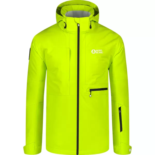  Herren-Skijacke NORDBLANC PERMAFROST NBWJM8122 LEUCHTEND GRÜN 