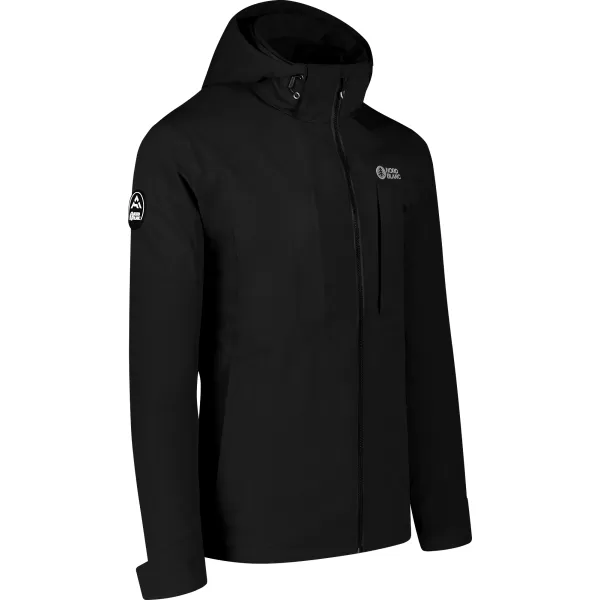  Herren Winterjacke 3 in 1 NORDBLANC PUZZLE NBWJM8063 SCHWARZ 
