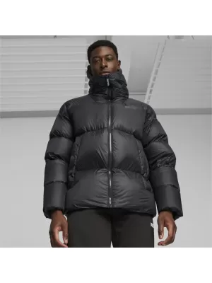 Herrenjacke PUMA HOODED ULTRA DOWN PUFFER JACKET SCHWARZ