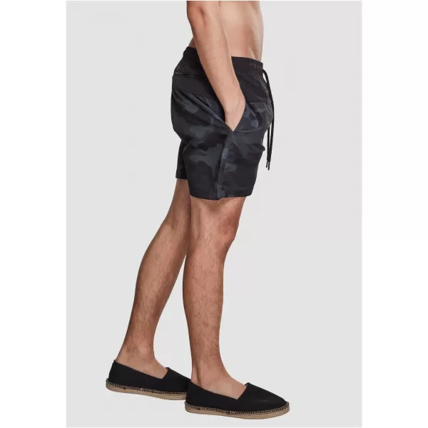  Shorts URBAN CLASSICS TB1026 SCHWARZ/DUNKLER CAMO 