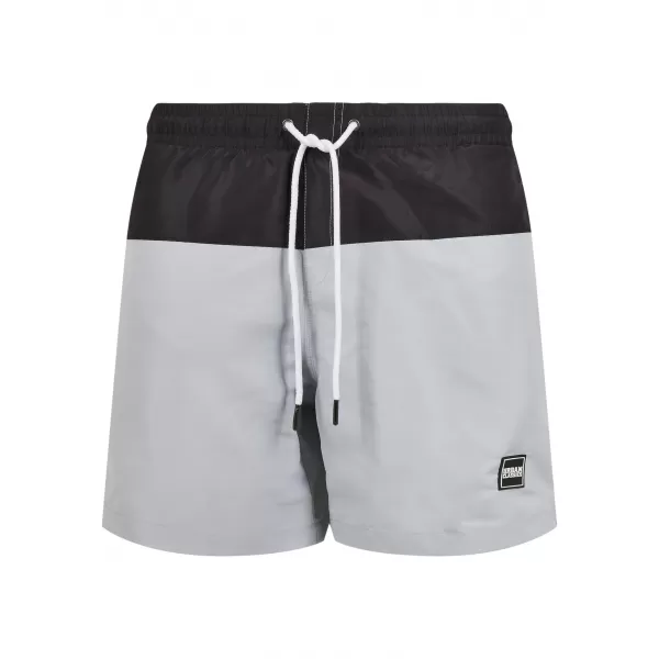 Shorts URBAN CLASSICS TB1026 LICHT ASPHALT/SCHWARZ 