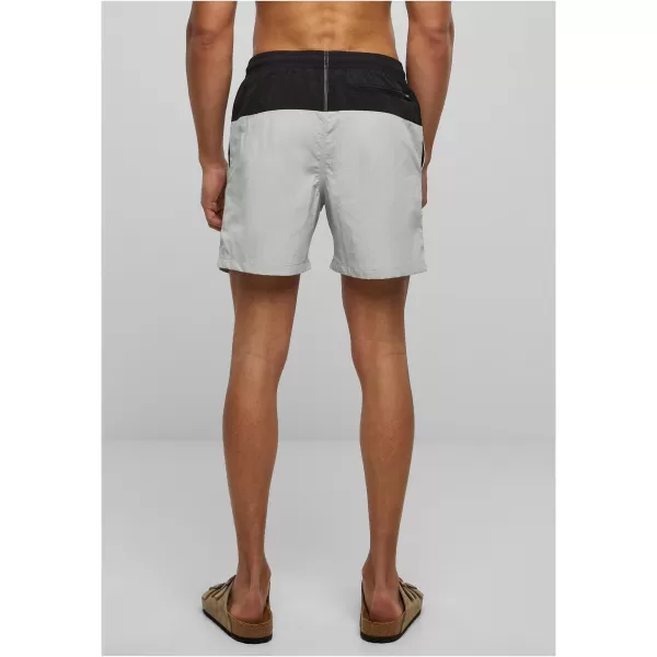  Shorts URBAN CLASSICS TB1026 LICHT ASPHALT/SCHWARZ 