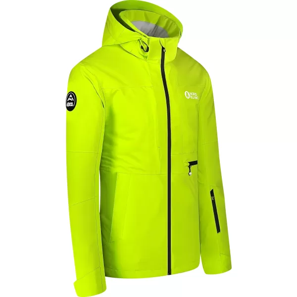  Herren-Skijacke NORDBLANC PERMAFROST NBWJM8122 LEUCHTEND GRÜN 
