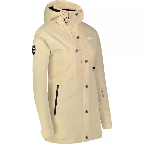  Damen-Skijacke NORDBLANC SLEDDING NBWJL8127 BEIGE 
