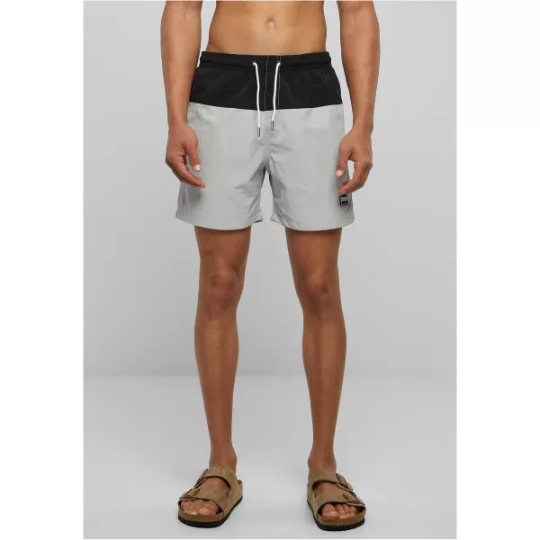  Shorts URBAN CLASSICS TB1026 LICHT ASPHALT/SCHWARZ 