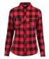 Hemd URBAN CLASSICS TB1280 SCHWARZ/ROT