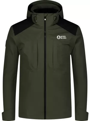 Herren Winterjacke 3 in 1 NORDBLANC PUZZLE NBWJM8063 ARMEEGRÜN