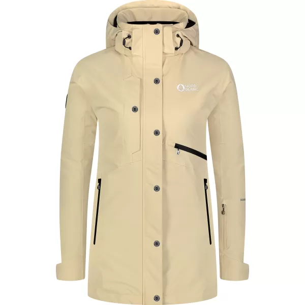 Damen-Skijacke NORDBLANC SLEDDING NBWJL8127 BEIGE 