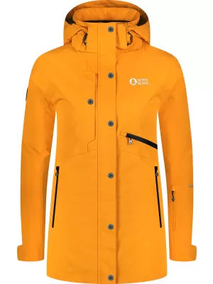 Damen-Skijacke NORDBLANC SLEDDING NBWJL8127 ORANGE