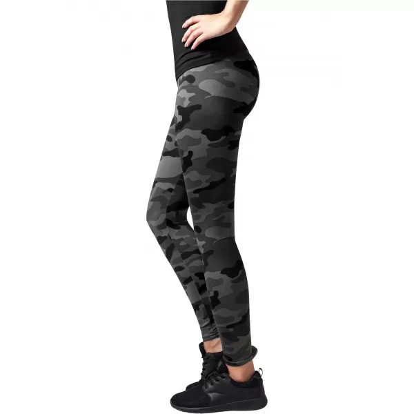  Leggings für Damen URBAN CLASSICS TB1331 DUNKLES TARNMUSTER 